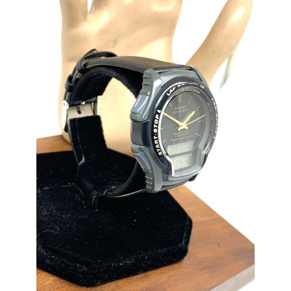 Casio Men's Watch WS300 Illuminator Quartz Digital Black Resin Sport 2329 - Picture 14 of 14